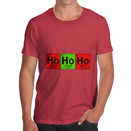 Men's Periodic Table Ho Ho Ho T-Shirt