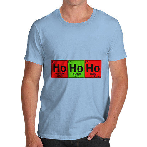 Men's Periodic Table Ho Ho Ho T-Shirt