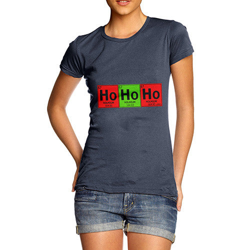 Women's Periodic Table Ho Ho Ho T-Shirt