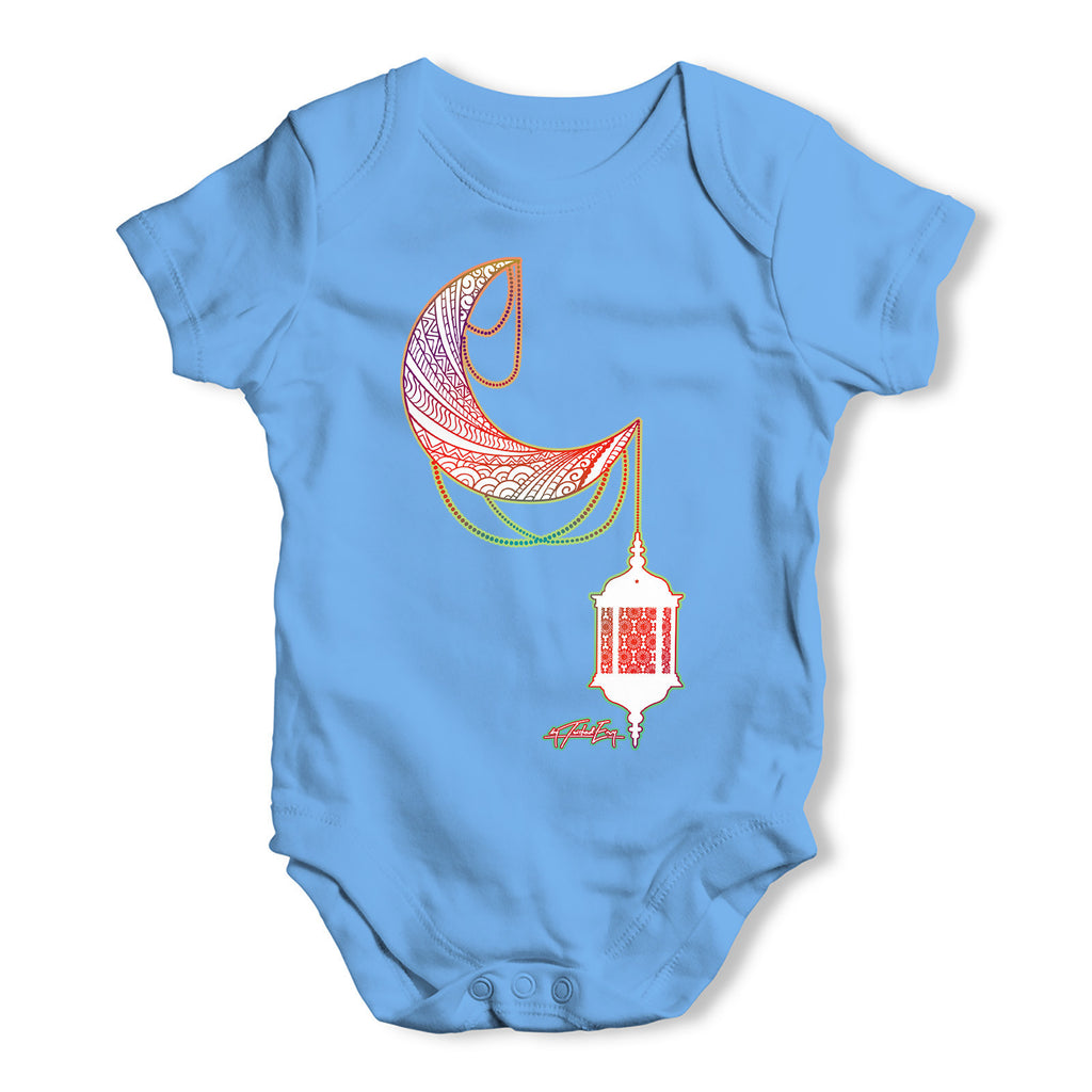 Decorative Moon Lantern Baby Grow Bodysuit