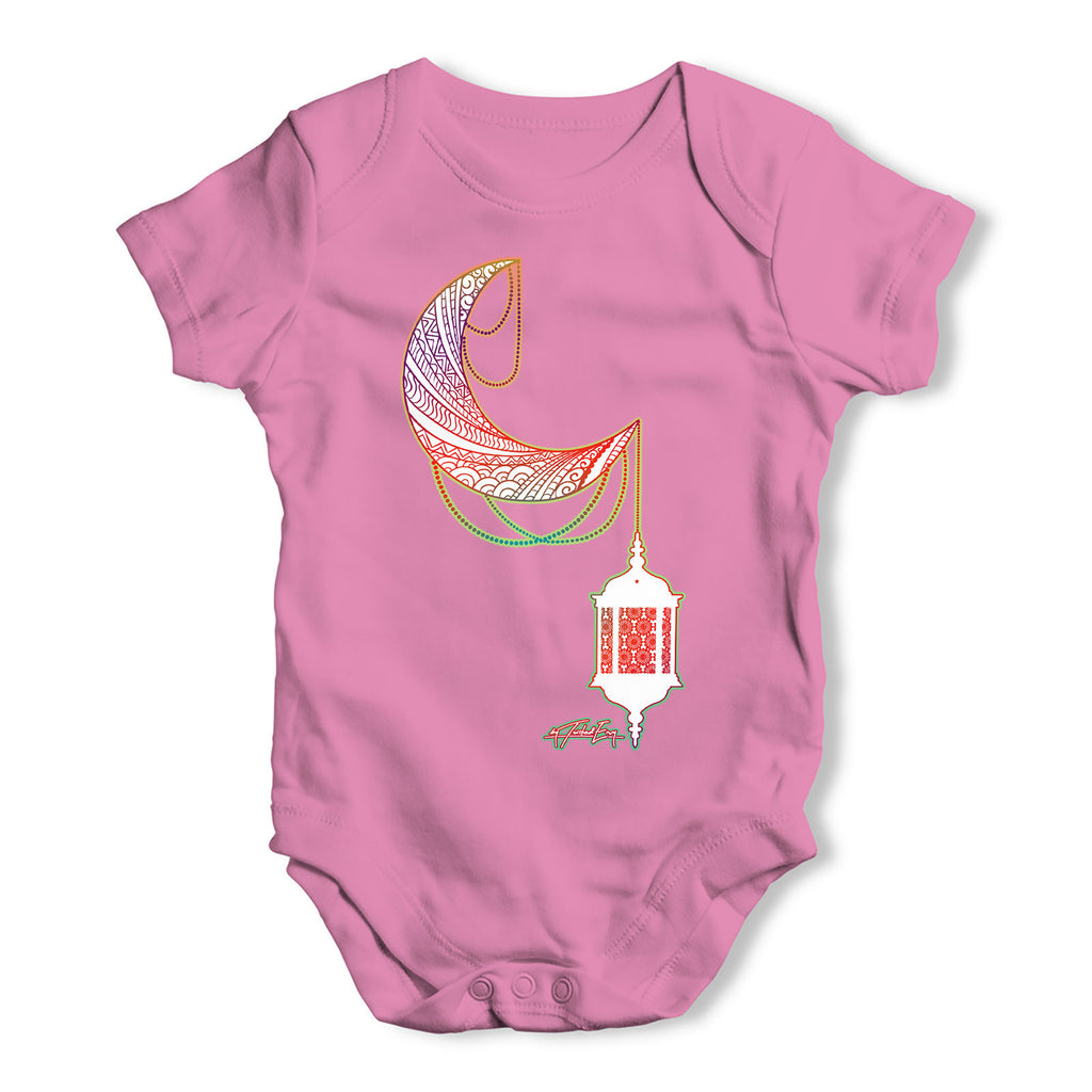 Decorative Moon Lantern Baby Grow Bodysuit
