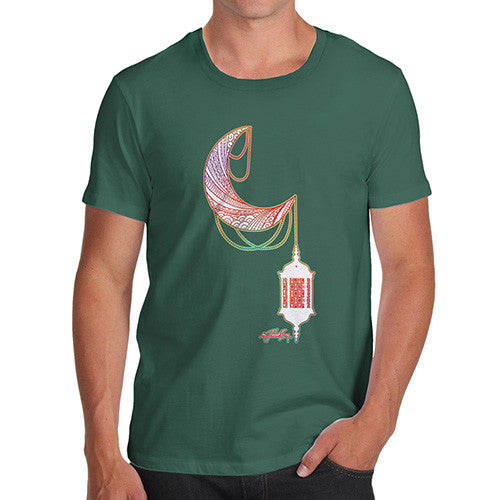 Men's Decorative Moon Lantern T-Shirt