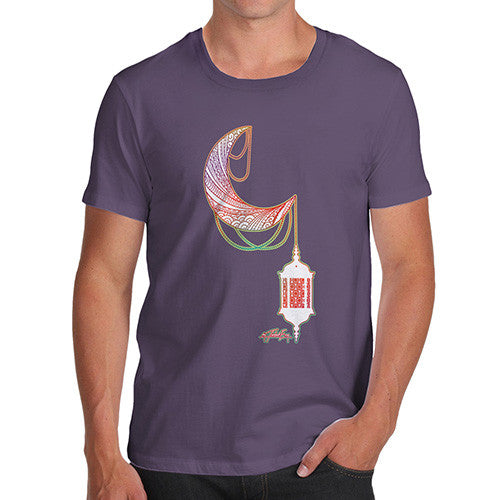 Men's Decorative Moon Lantern T-Shirt