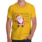 Men's Santa's Lap Makes Dreams Come True T-Shirt