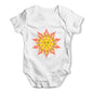 Decorative Mandala Sun Baby Grow Bodysuit