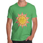 Men's Decorative Mandala Sun T-Shirt