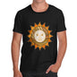 Men's Decorative Smiling Sun T-Shirt