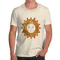 Men's Decorative Smiling Sun T-Shirt