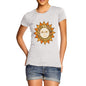 Women's Decorative Smiling Sun T-Shirt