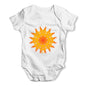 Decorative Patterned Sun Baby Grow Bodysuit