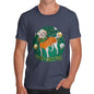 Men's Merry Christmas Dog Bauble T-Shirt