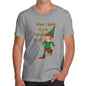 Men's When I Think Of You I Touch My Elf T-Shirt