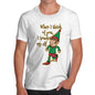 Men's When I Think Of You I Touch My Elf T-Shirt