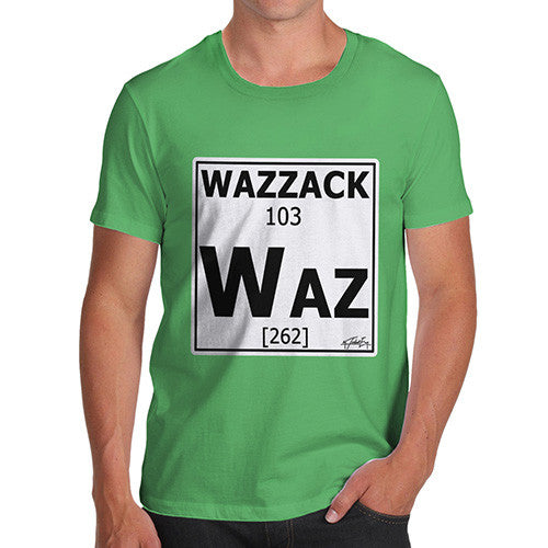 Men's Periodic Table Of Swearing Wazzack T-Shirt