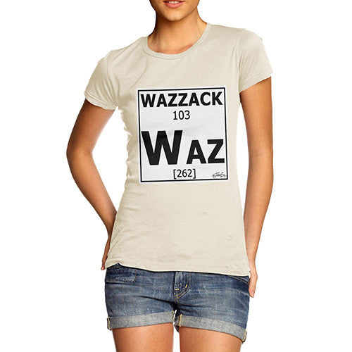 Women's Periodic Table Of Swearing Wazzack T-Shirt