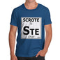 Men's Periodic Table Of Swearing Scrote T-Shirt