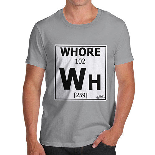 Men's Periodic Table Of Swearing Element WH T-Shirt