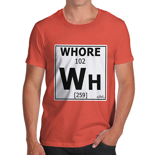 Men's Periodic Table Of Swearing Element WH T-Shirt