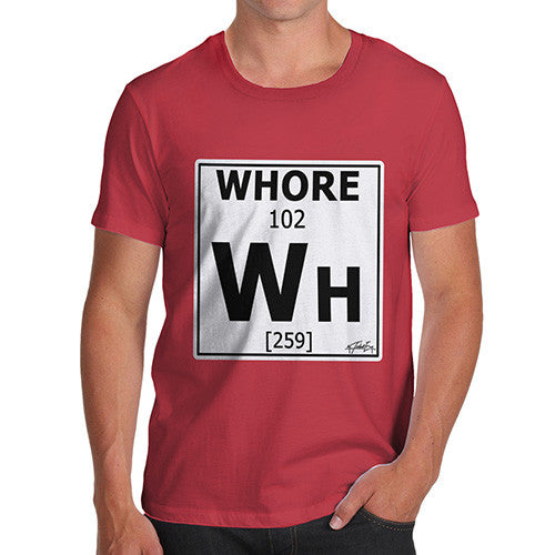 Men's Periodic Table Of Swearing Element WH T-Shirt