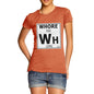 Women's Periodic Table Of Swearing Element WH T-Shirt