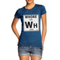 Women's Periodic Table Of Swearing Element WH T-Shirt