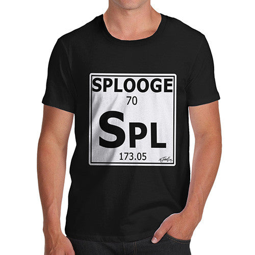 Men's Periodic Table Of Swearing Splooge T-Shirt