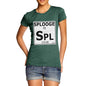 Women's Periodic Table Of Swearing Splooge T-Shirt