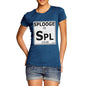 Women's Periodic Table Of Swearing Splooge T-Shirt