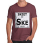 Men's Periodic Table Of Swearing Skeet T-Shirt