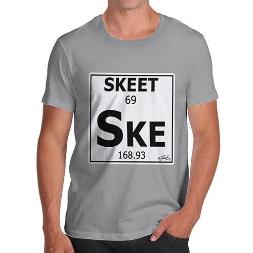 Men's Periodic Table Of Swearing Skeet T-Shirt