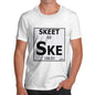 Men's Periodic Table Of Swearing Skeet T-Shirt