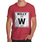 Men's Periodic Table Of Swearing Element W T-Shirt