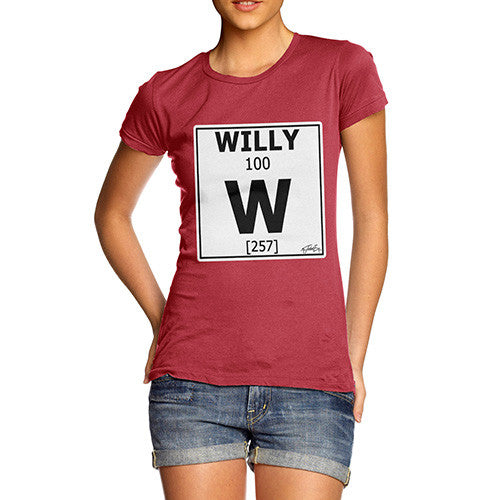 Women's Periodic Table Of Swearing Element W T-Shirt