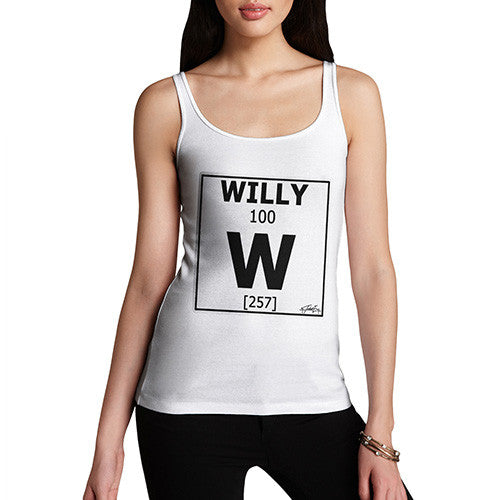 Women's Periodic Table Of Swearing Element W Tank Top