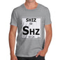 Men's Periodic Table Of Swearing Shiz T-Shirt