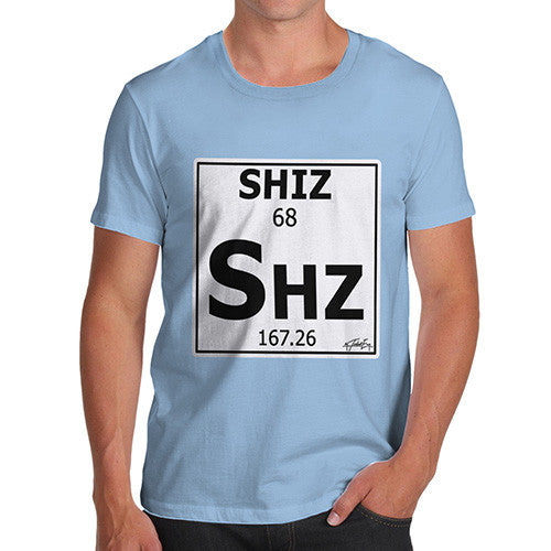 Men's Periodic Table Of Swearing Shiz T-Shirt