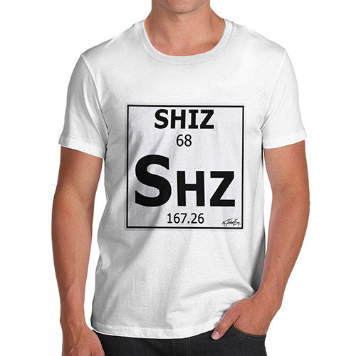 Men's Periodic Table Of Swearing Shiz T-Shirt