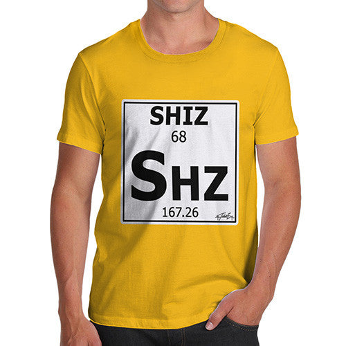 Men's Periodic Table Of Swearing Shiz T-Shirt