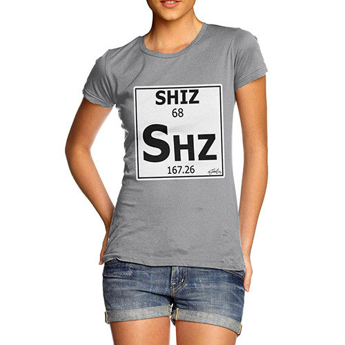 Women's Periodic Table Of Swearing Shiz T-Shirt