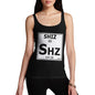 Women's Periodic Table Of Swearing Shiz Tank Top