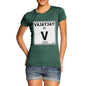 Women's Periodic Table Of Swearing Element V T-Shirt