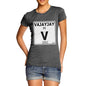 Women's Periodic Table Of Swearing Element V T-Shirt