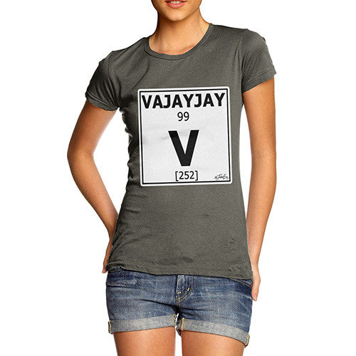 Women's Periodic Table Of Swearing Element V T-Shirt