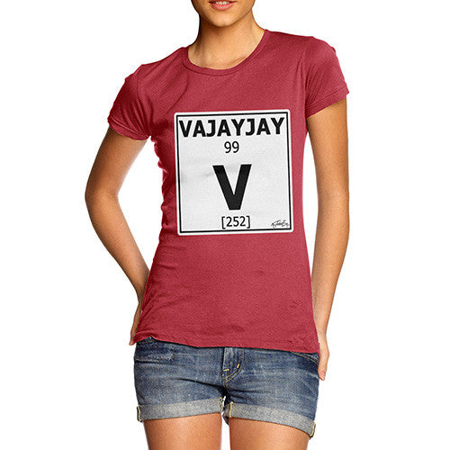 Women's Periodic Table Of Swearing Element V T-Shirt