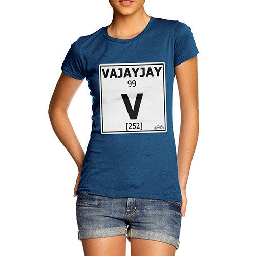 Women's Periodic Table Of Swearing Element V T-Shirt