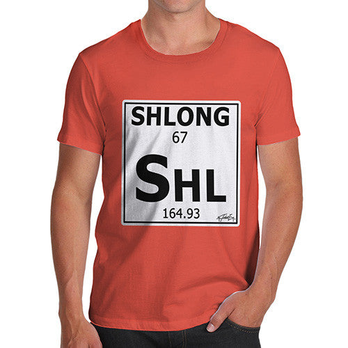 Men's Periodic Table Of Swearing Schlong T-Shirt