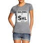 Women's Periodic Table Of Swearing Schlong T-Shirt