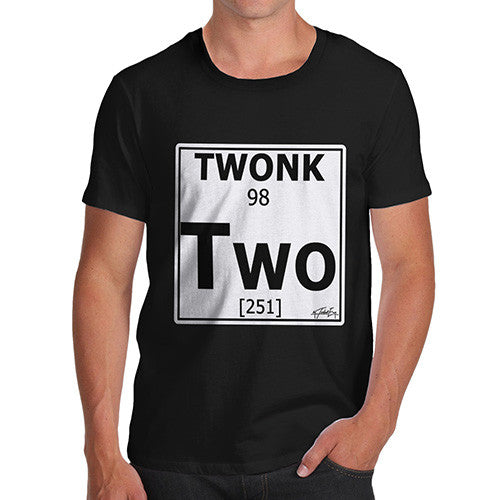 Men's Periodic Table Of Swearing Twonk T-Shirt