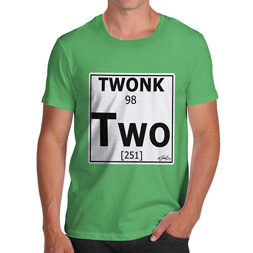 Men's Periodic Table Of Swearing Twonk T-Shirt