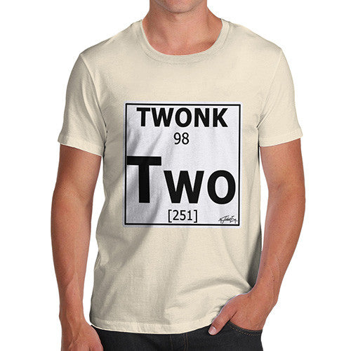 Men's Periodic Table Of Swearing Twonk T-Shirt